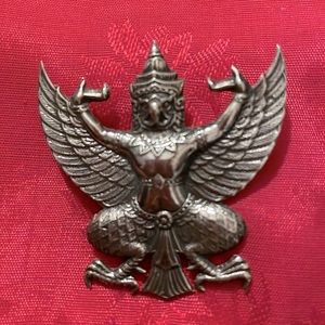 Sterling Garuda pin